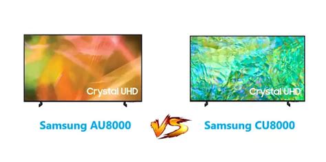 The <b>CU8000</b>’s upgraded Tizen OS also supports MultiView, unlike. . Au8000 vs cu8000